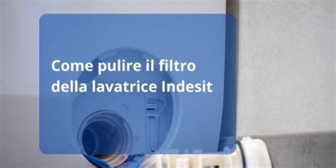 Pulizia del filtro della lavatrice Indesit con le proprie mani.